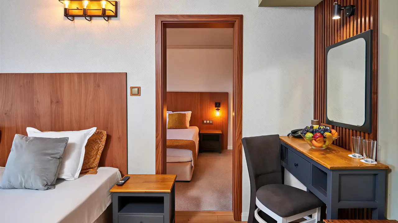 Wnętrze pokoju gościnnego w Sentido Bellevue Beach 
