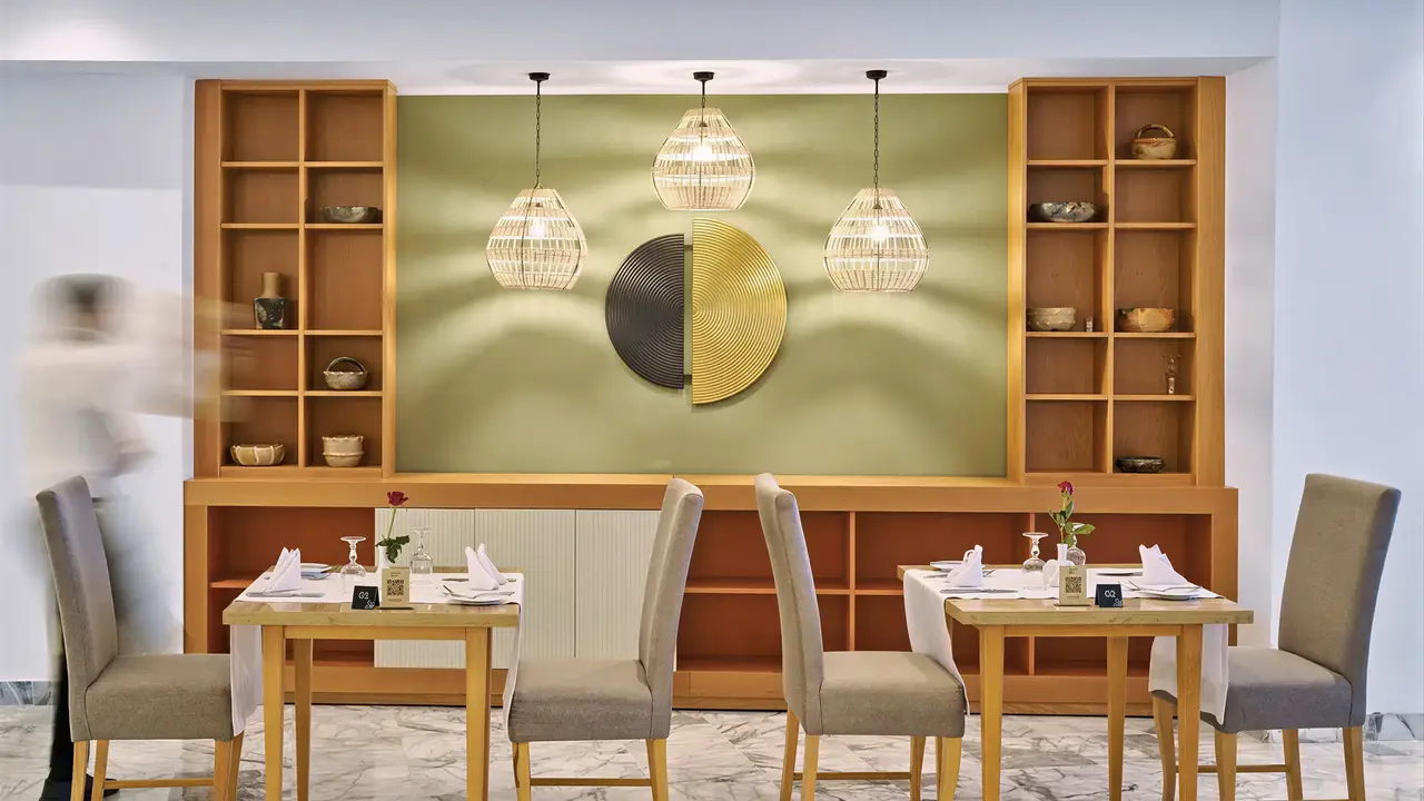 Stolik restauracyjny w Sentido Marillia Resort & Spa