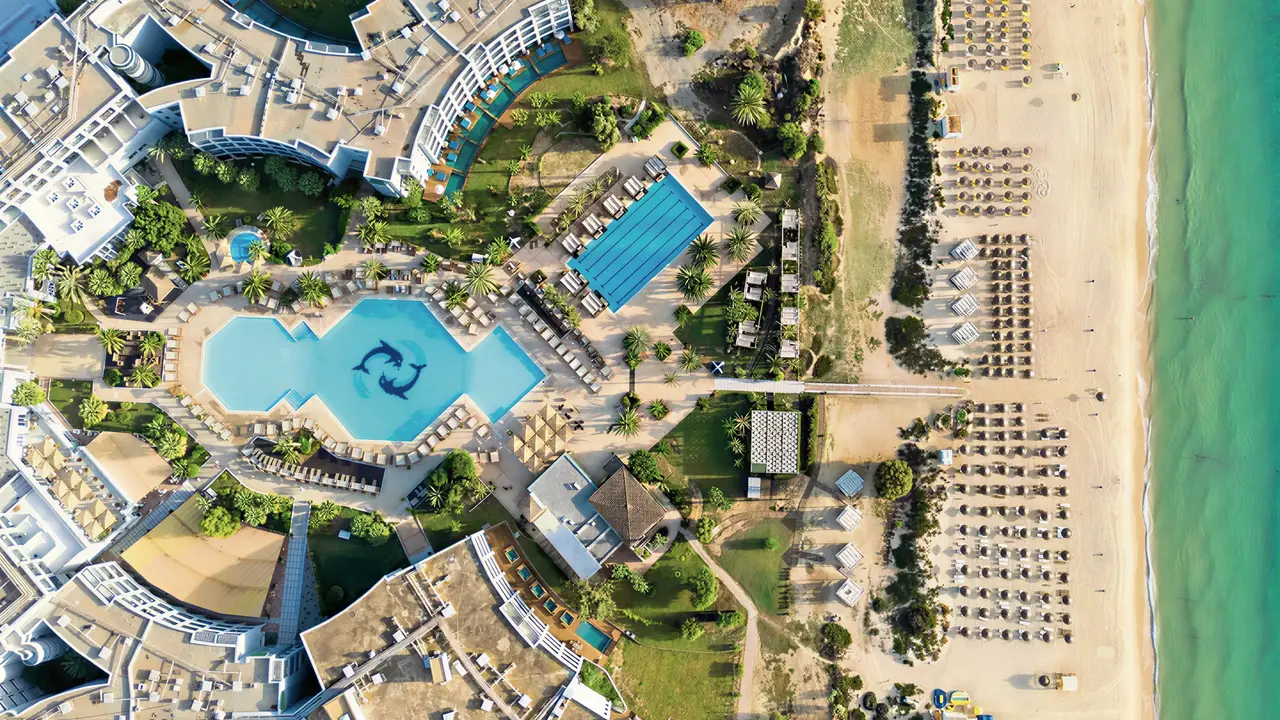 Widok z lotu ptaka na Sentido Marillia Resort & Spa
