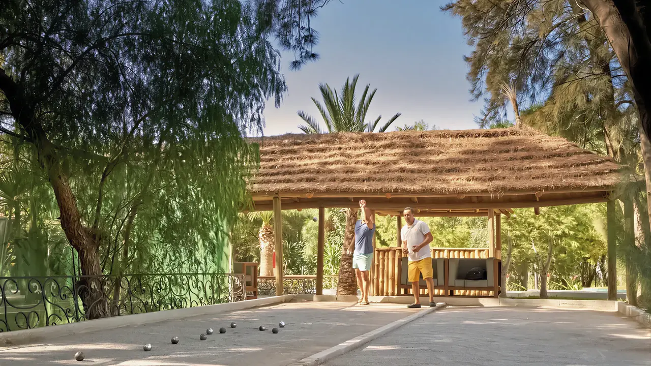 Gra w pétanque w Sentido Marillia Resort & Spa