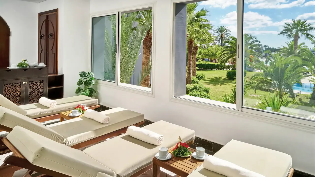 Prywatna strefa wypoczynku w Sentido Marillia Resort & Spa
