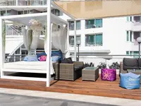 Taras wypoczynkowy w hotelu Sentido Neptun Beach