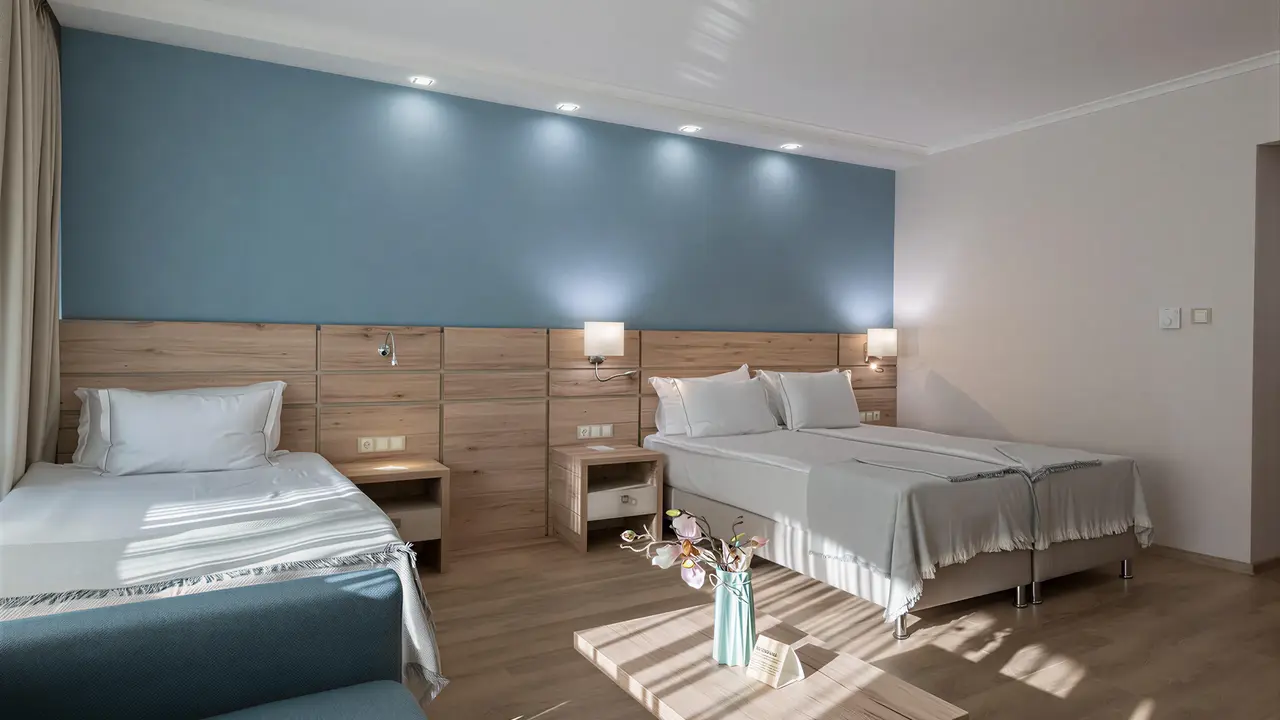 Pokój z łóżkami w Sentido Neptun Beach