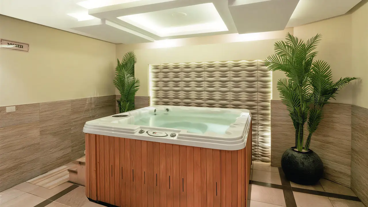 Jacuzzi w strefie wellness Serenity Alpha Beach