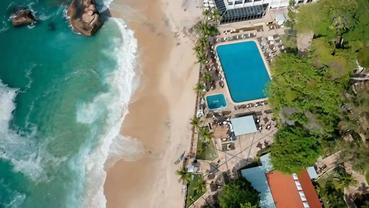 Widok z lotu ptaka na Sheraton Grand Rio