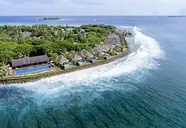Widok z lotu ptaka na Sheraton Maldives Full Moon Resort & Spa