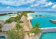 Widok z lotu ptaka na Sheraton Maldives Full Moon Resort & Spa