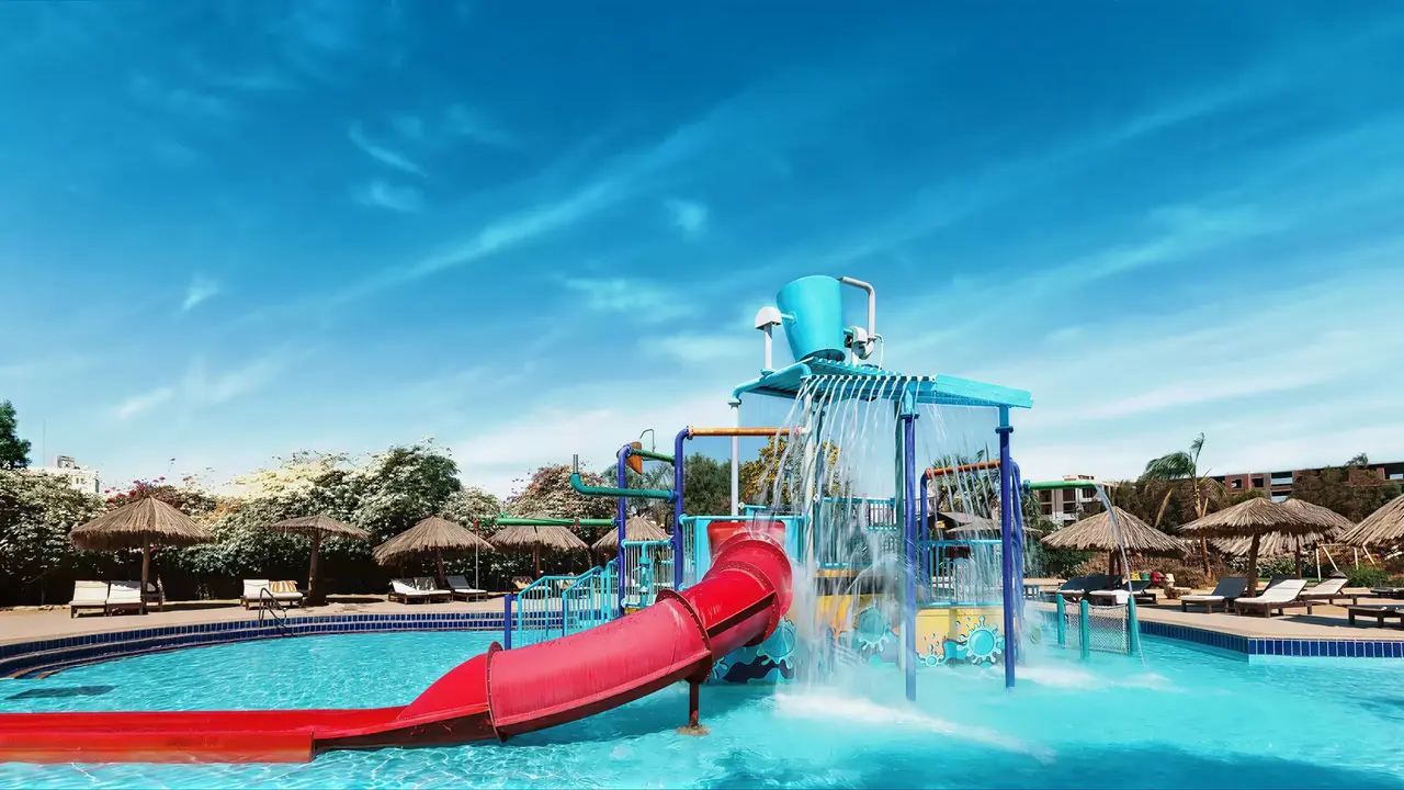 Zjeżdżalnia wodna w Sindbad Club