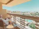 Prywatny balkon z widokiem w Sindbad Club