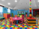 Kolorowy pokój dla dzieci w Sindbad Club