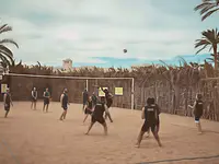 Gra w siatkówkę plażową w Sindbad Club