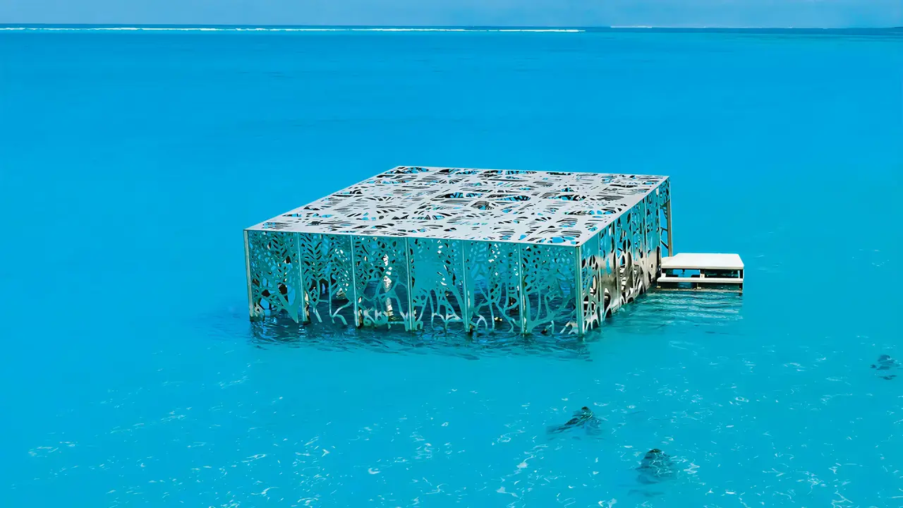 Pawilon na wodzie w Sirru Fen Fushi Private Lagoon Resort