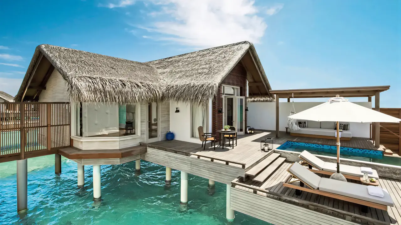 Willa na wodzie z prywatnym basenem Sirru Fen Fushi Private Lagoon Resort