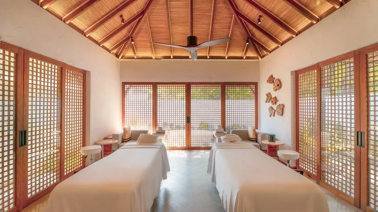 Gabinet masażu w Sirru Fen Fushi Private Lagoon Resort