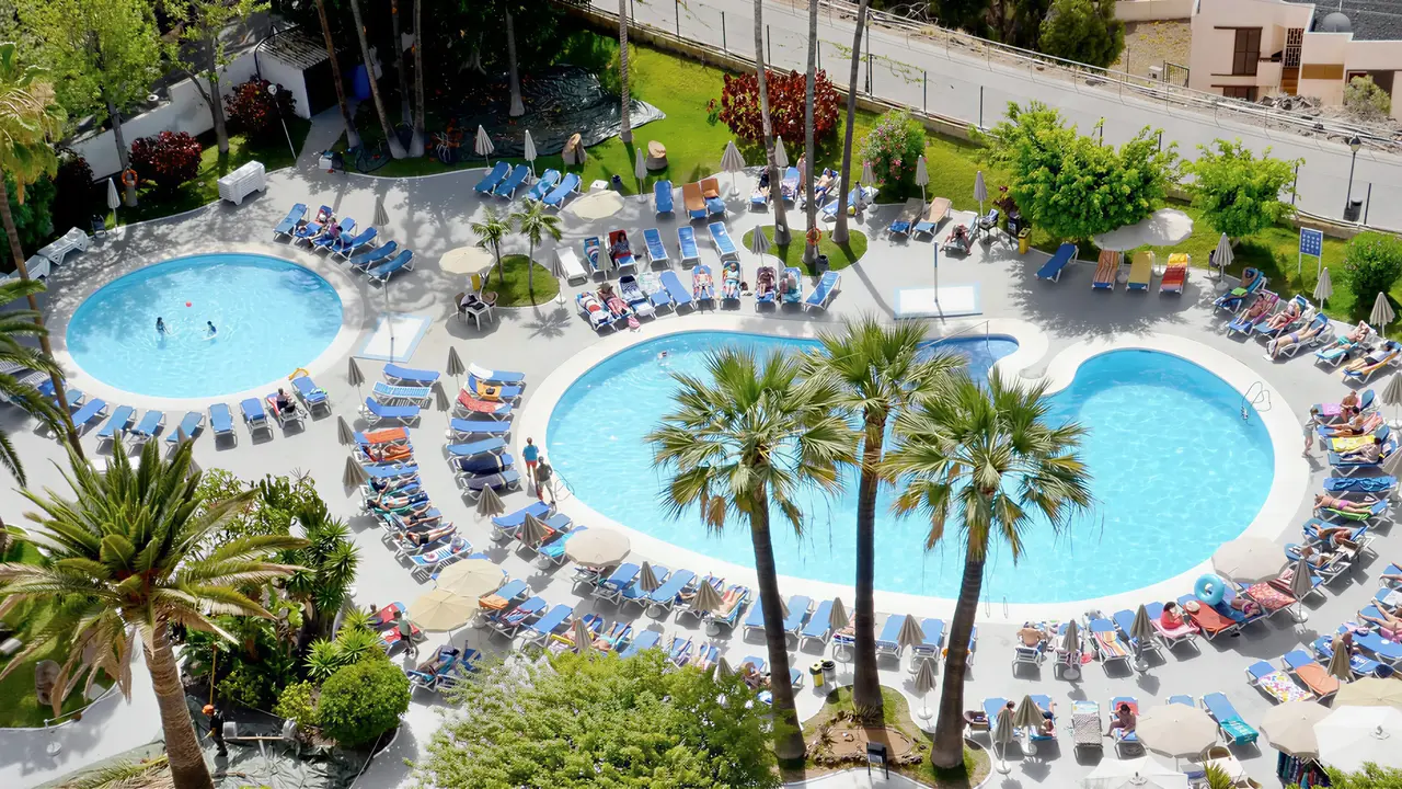Widok z lotu ptaka na Sol Arona Tenerife 