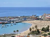 Plaża i zatoka w pobliżu Sol Arona Tenerife 