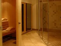 Sauna i prysznic w Sporthotel Kurzras
