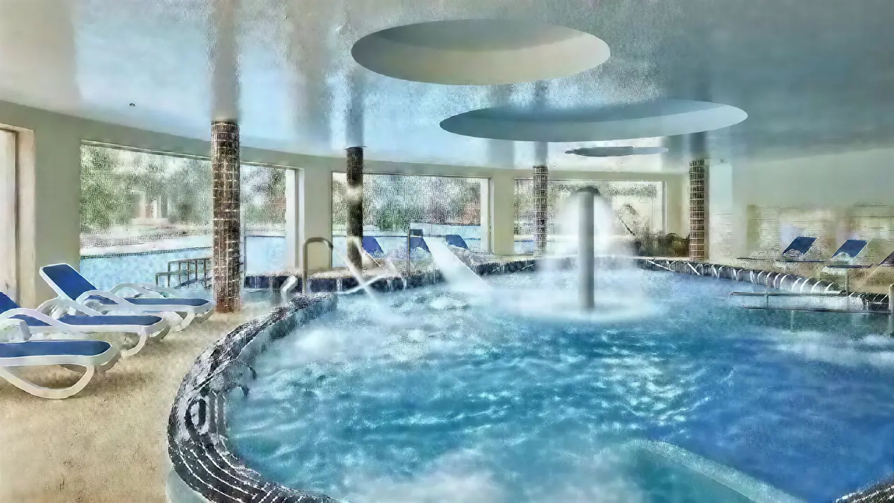 Basen z hydromasażem w Steigenberger Al Dau Beach