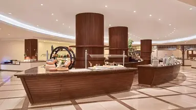 Bufet w restauracji hotelu Steigenberger Aqua Magic