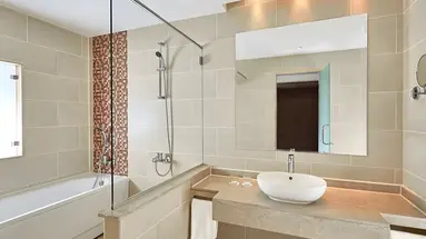 Łazienka w hotelu Steigenberger Aqua Magic