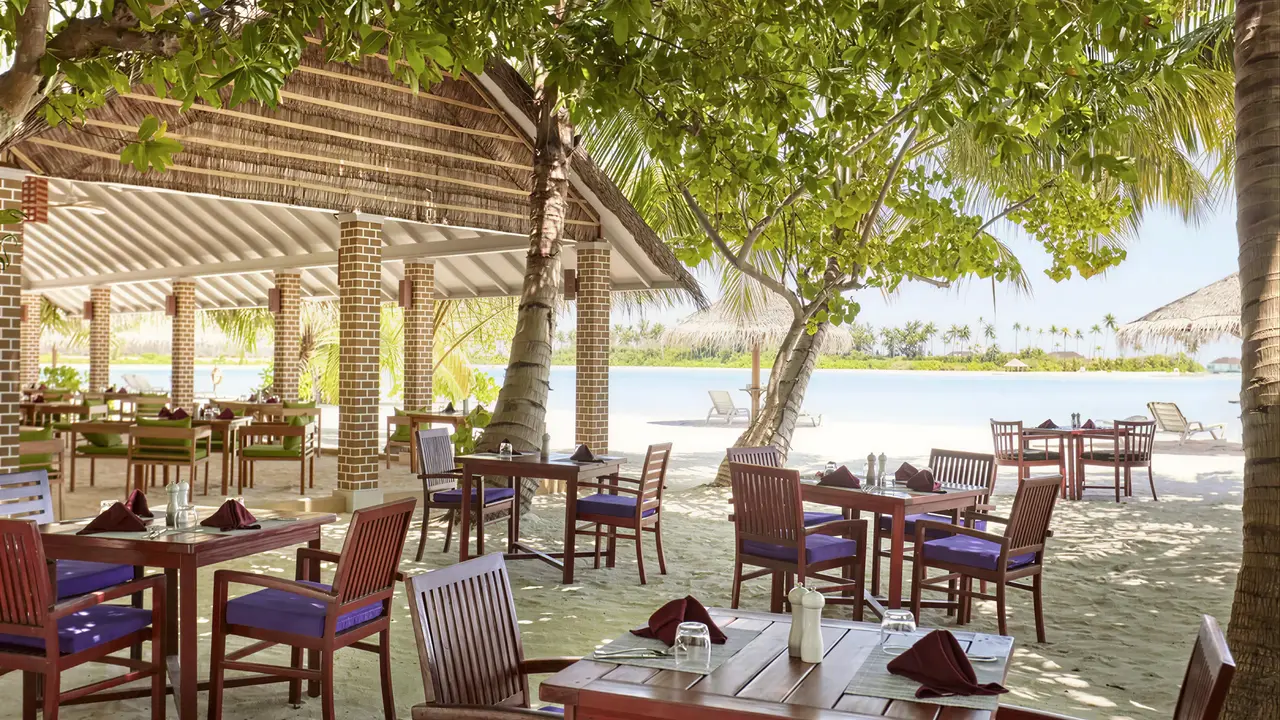 Restauracja na plaży w Sun Siyam Olhuveli