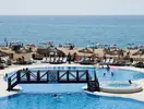 Basen i leżaki w Tahiti Playa