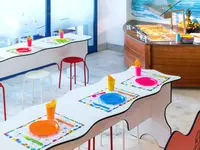 Kolorowa strefa dla dzieci w Tahiti Playa