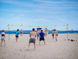 Siatkówka plażowa w Tahiti Playa