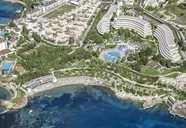 Widok z lotu ptaka na kompleks The Grand Blue Sky