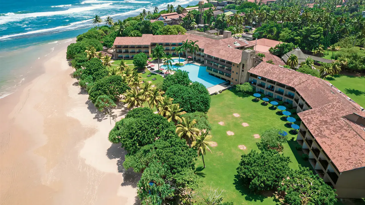 Widok z lotu ptaka na The Palms