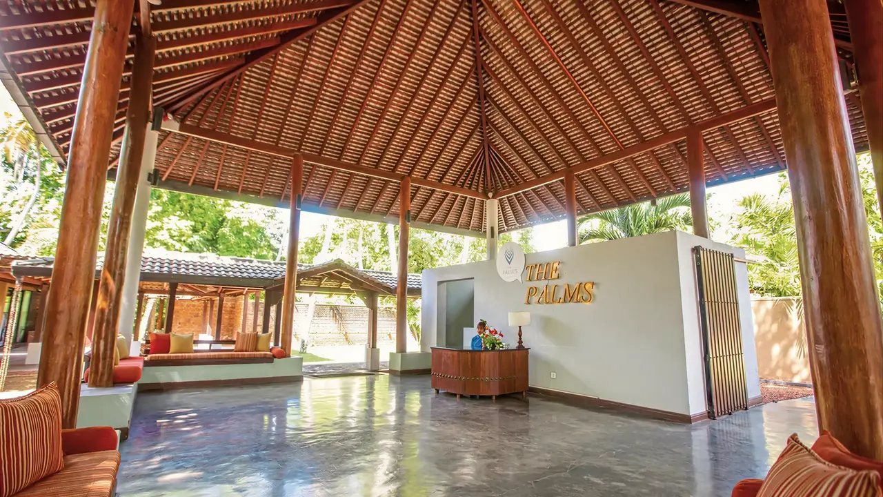 Recepcja w hotelu The Palms