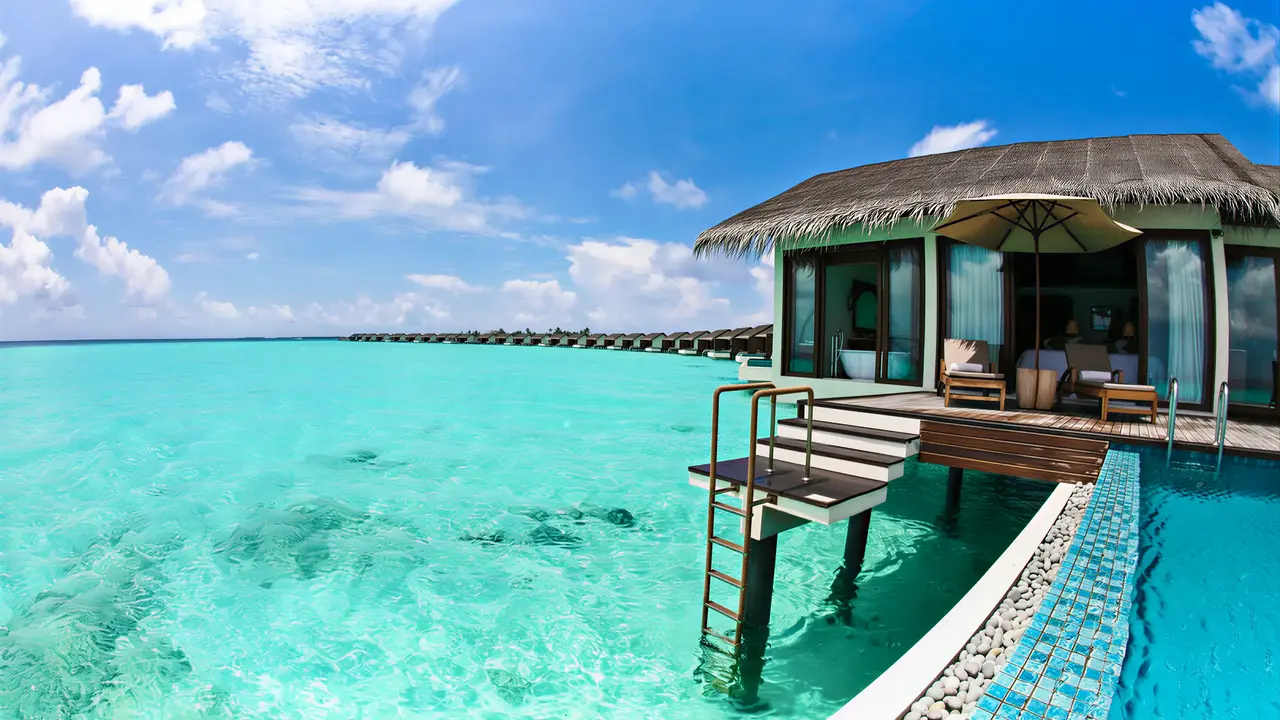 Prywatna willa nad wodą w The Residence Maldives