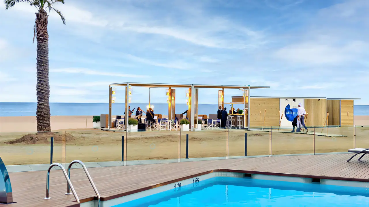 Bar przy plaży w ThePlace Mar Mediterrania