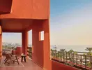 Prywatny taras z widokiem na morze Tivoli La Caleta Resort