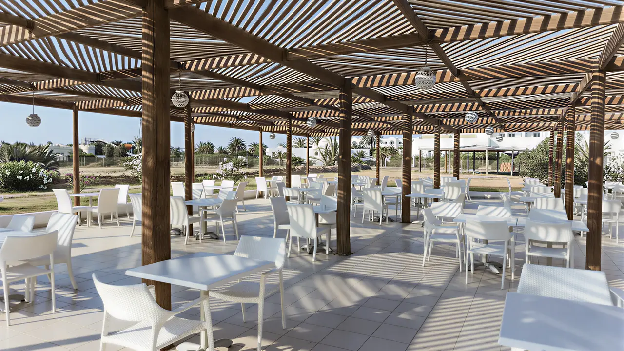 Restauracja na świeżym powietrzu w TMK Marine Beach