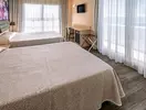 Pokój z dwoma łóżkami w Tropic Park