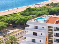 Widok na kompleks Tropic Park oraz plażę