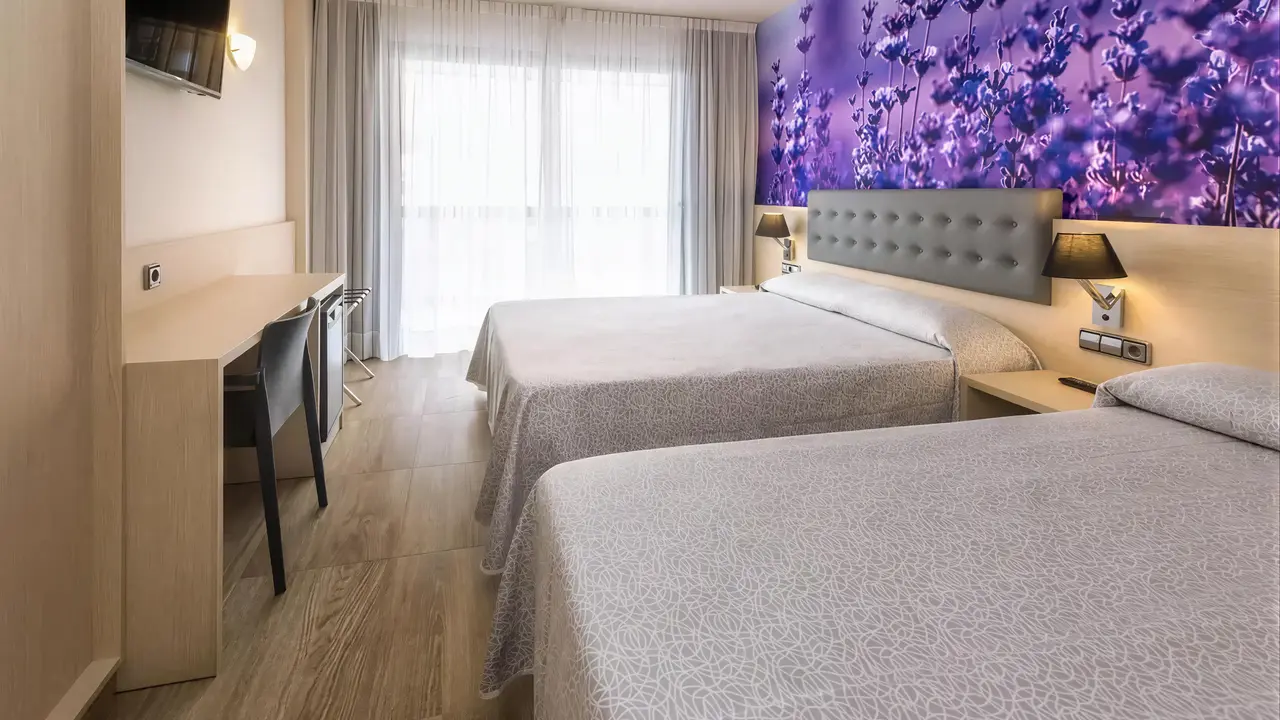 Pokój z dwoma łóżkami w Tropic Park