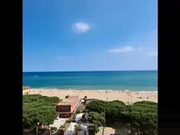 Widok na kompleks Tropic Park oraz plażę