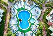 Widok z góry na kompleks Tropitel Dahab Oasis