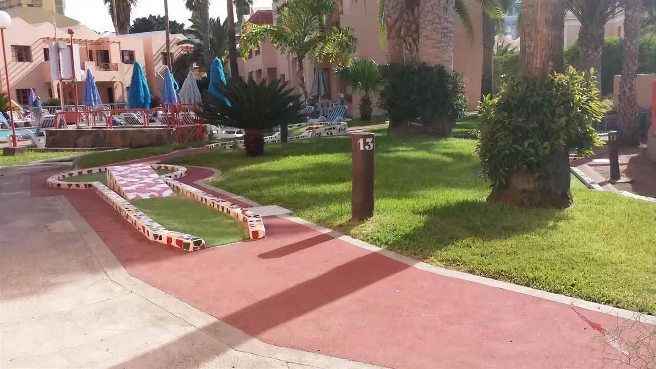 Pole do minigolfa w Turbo Club