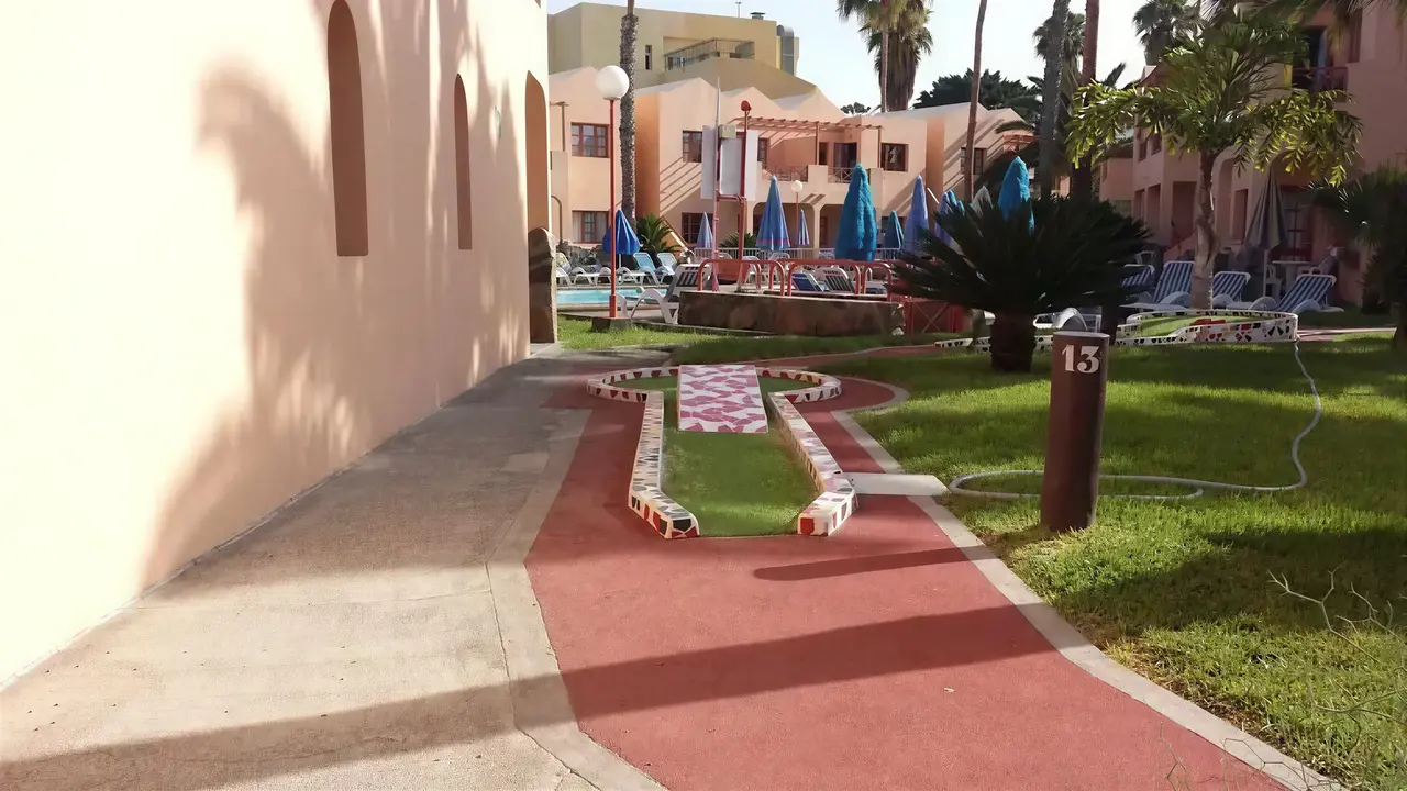 Pole do minigolfa w Turbo Club