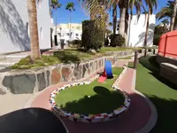 Mini golf dla dzieci w Turbo Club
