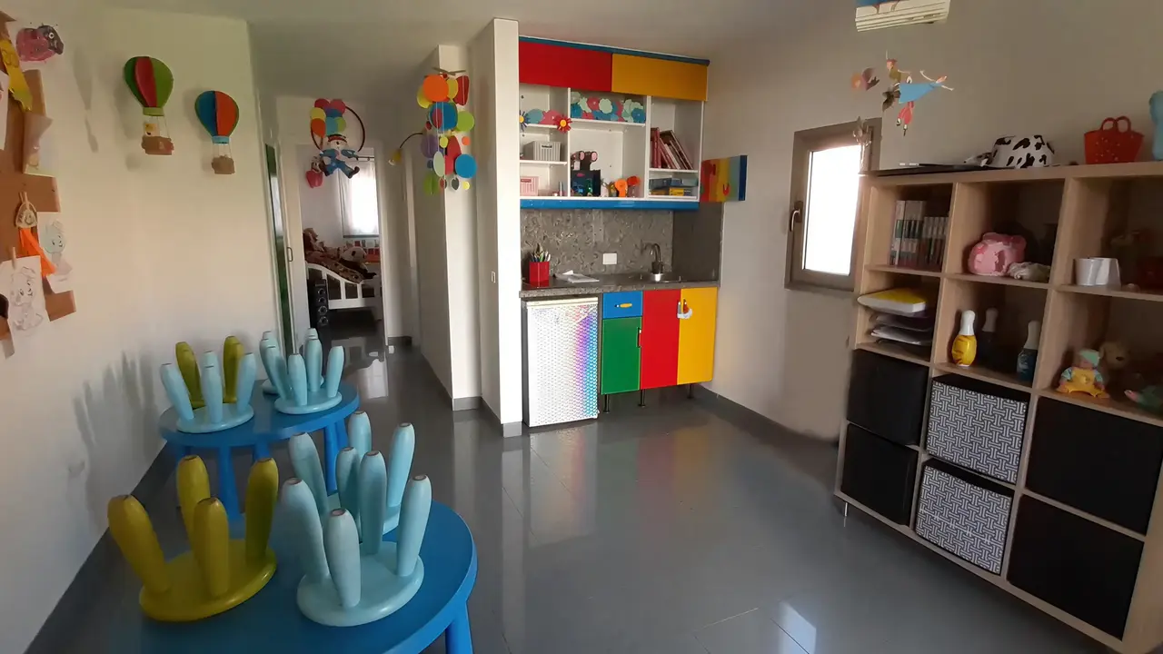 Kolorowy pokój dla dzieci w Turbo Club