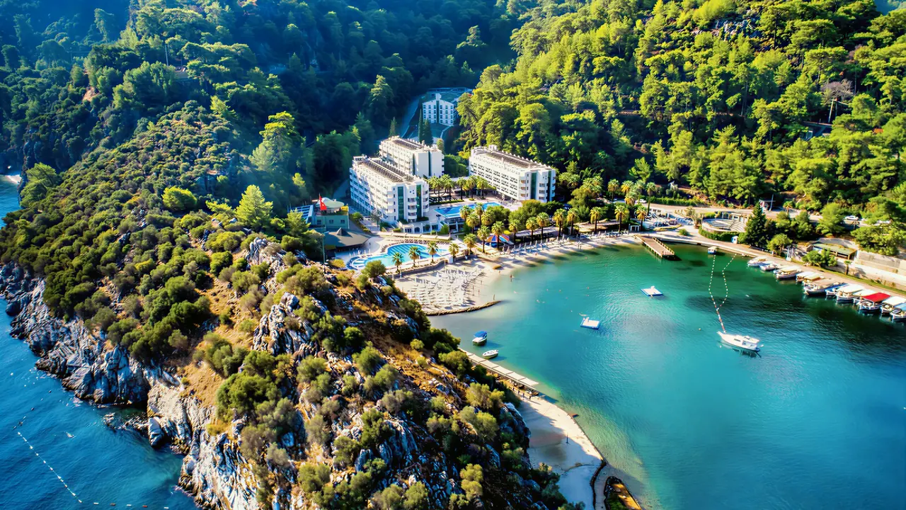 Widok z lotu ptaka na Turunc Resort