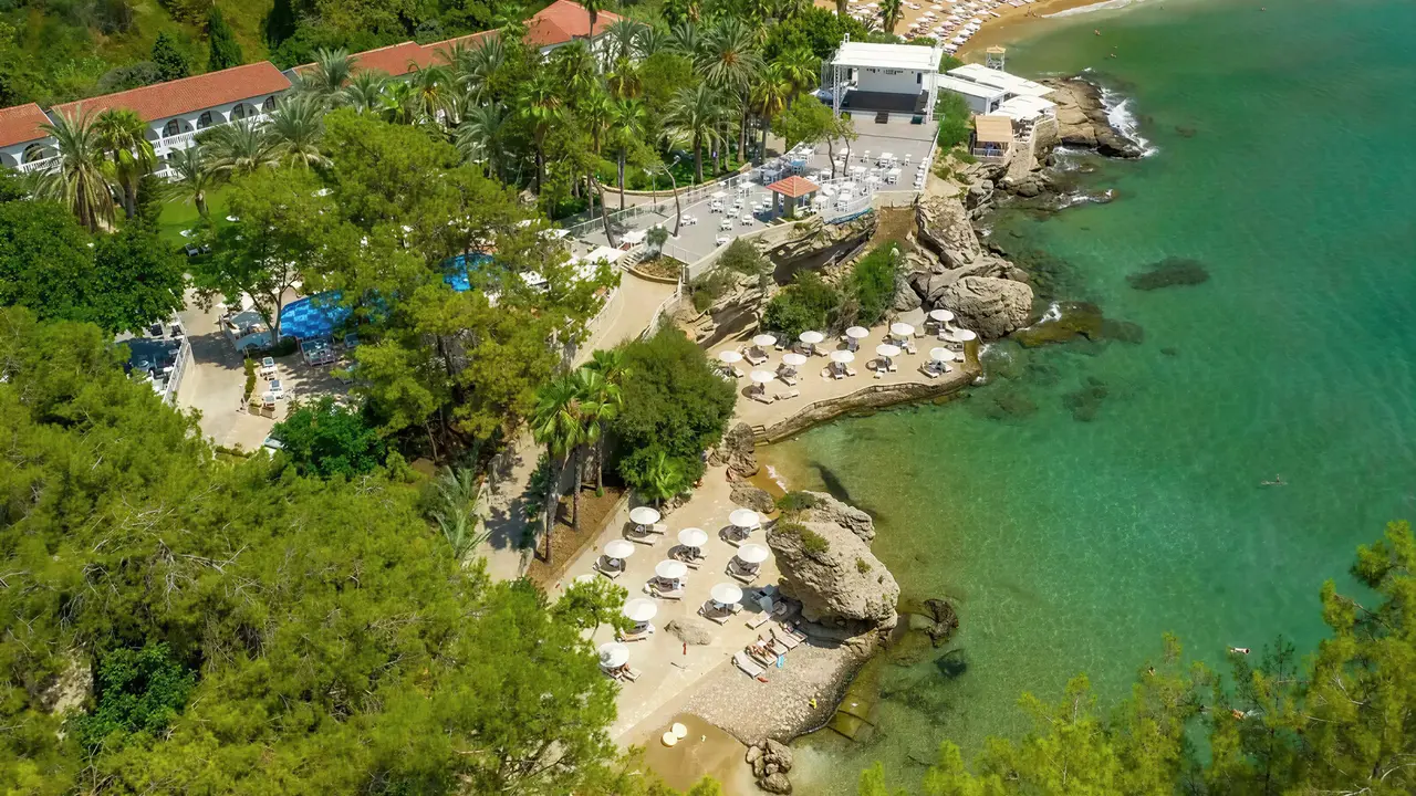 Widok z lotu ptaka na Utopia Beach Club