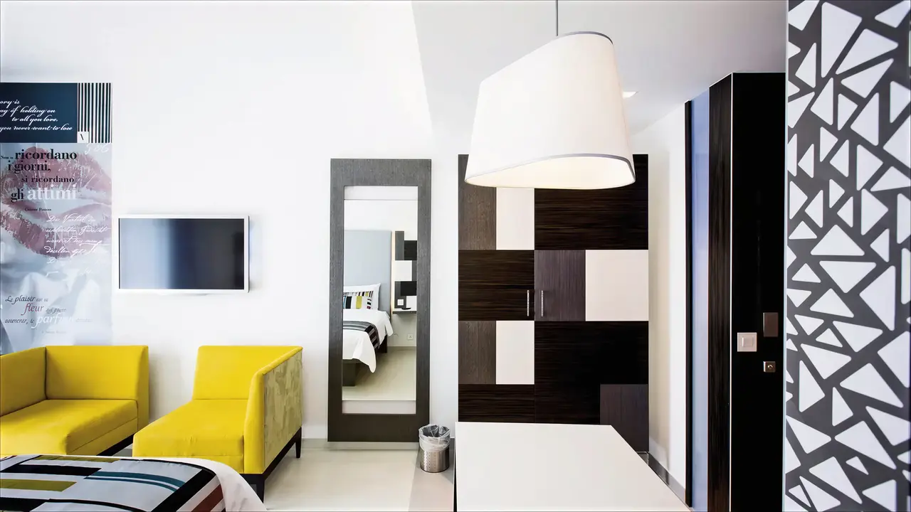 Nowoczesny pokój hotelowy w Valentina (Malta)