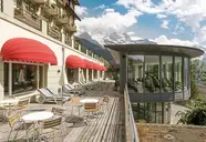 Taras i elewacja budynku Victoria Lauberhorn