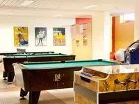 Sala gier w Victoria Lauberhorn z bilardem