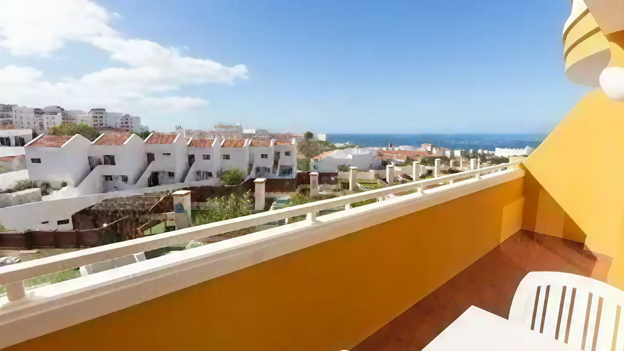 Balkon w pokoju gościnnym Villa Adeje Beach z widokiem